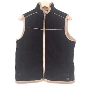 Woolrich black corduroy vest SZ M